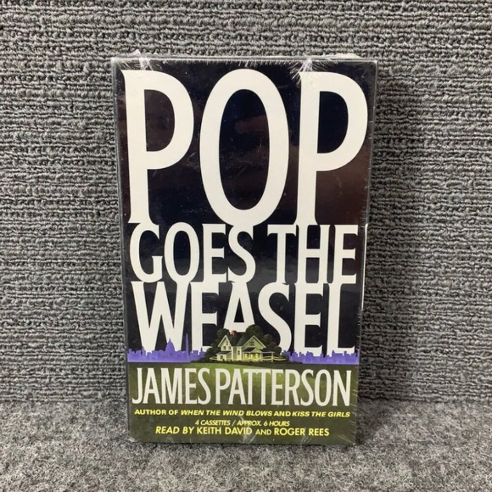 Alex Cross Series: Pop Goes The Weasel by James Patterson (Audiobook, 1999) New